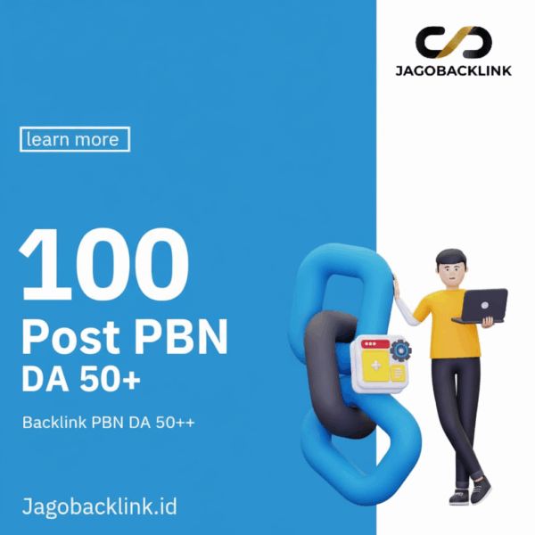 100 Post Backlink PBN DA 50+