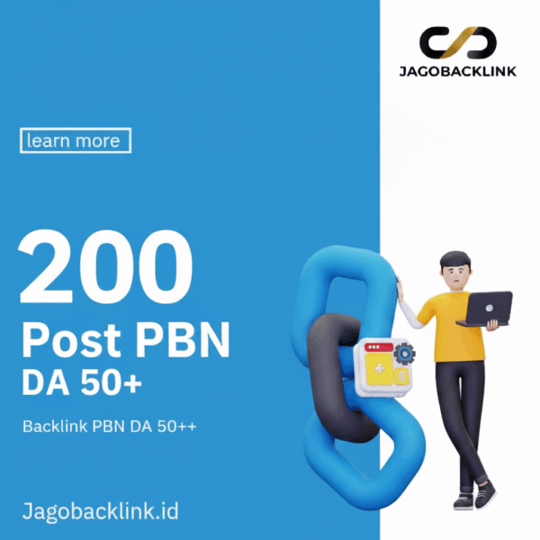 200 Post Backlink PBN DA 50+