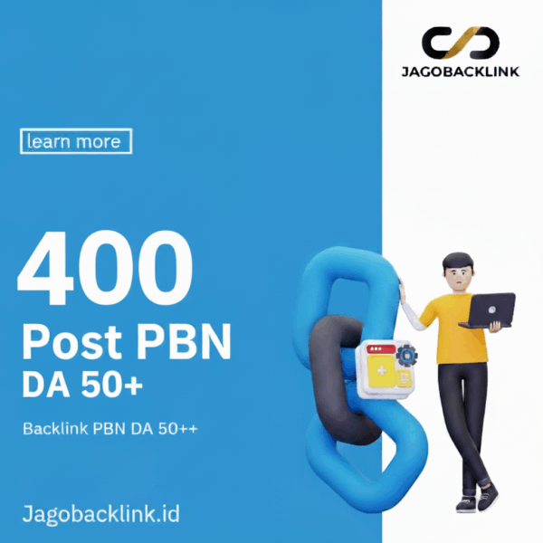 400 Post Backlink PBN DA 50+