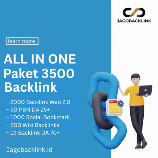 Paket 3500 Backlinks High Authority